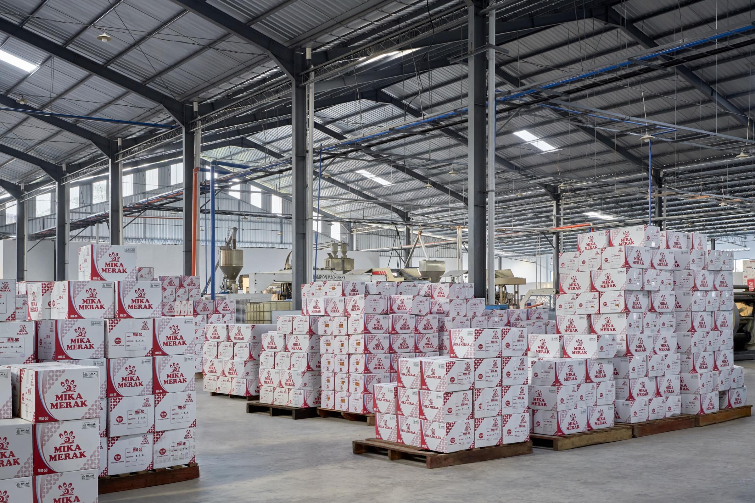 Gedung dan fasilitas kantor pusat operasional Merak Plast